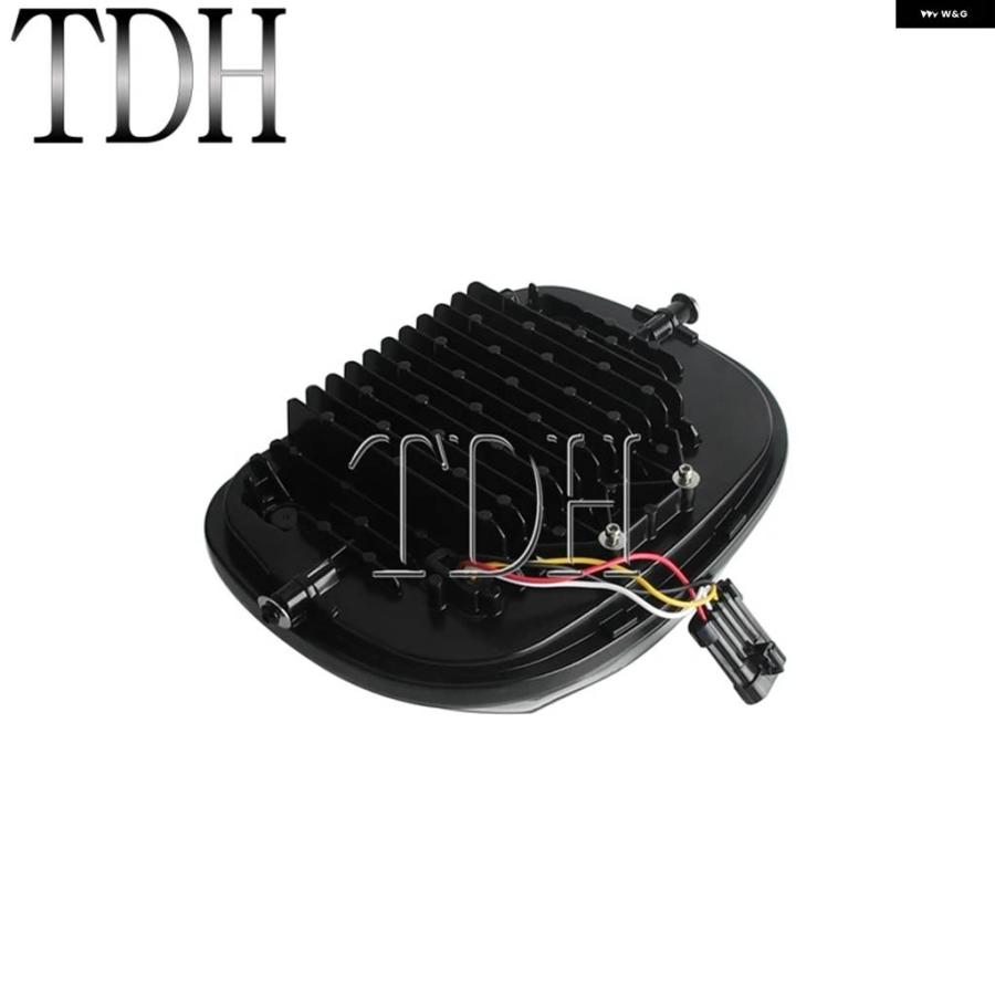 並行輸入品 E9 LED ヘッドライト プロジェクターDRLハイ/ロービーム ヘッドランプ ハーレー ストリートグライド FLHXの画像