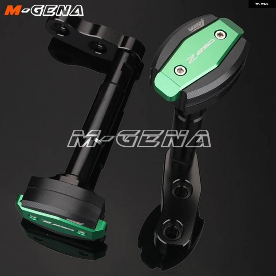 並行輸入品 オートバイ CNC クラッシュ パッド フレーム スライダー 落下Z250 Z300 2013 - 16 13 14
