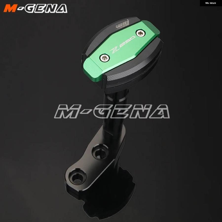並行輸入品 オートバイ CNC クラッシュ パッド フレーム スライダー 落下Z250 Z300 2013 - 16 13 14