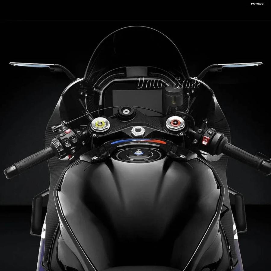 並行輸入品 BMW M1000RR M 1000 RR 2020-2024 スポーツ ウィングレット ミラー キット ステルスミラの画像