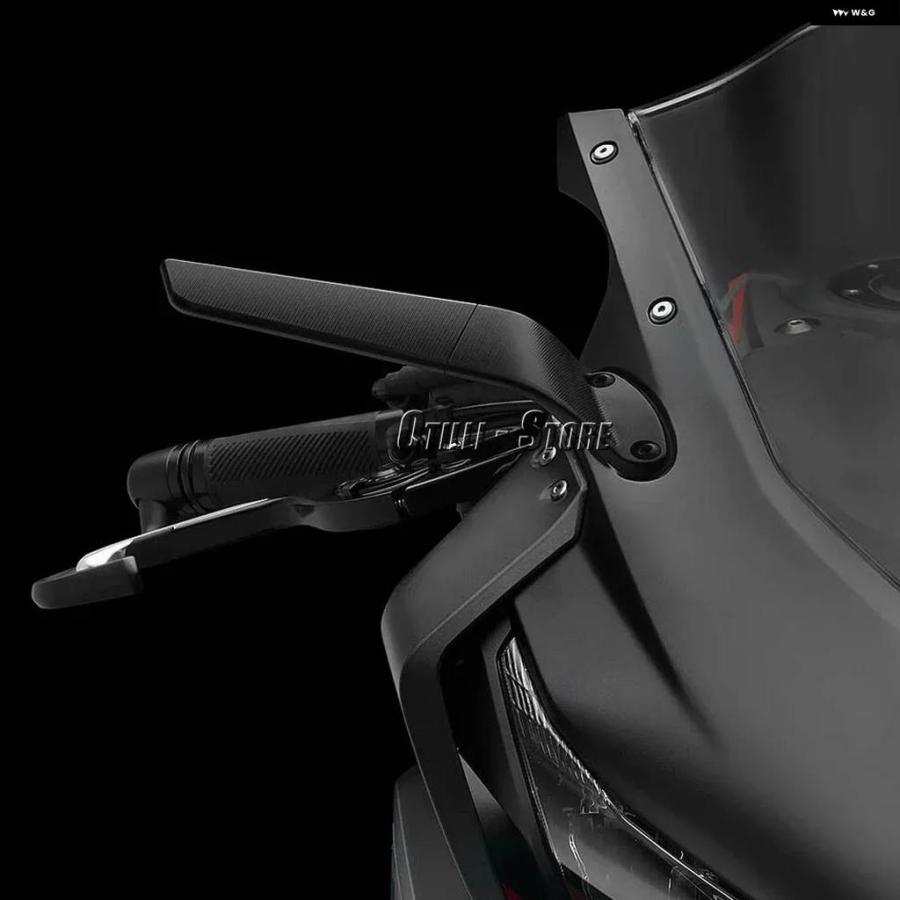 並行輸入品 ホンダ CBR650R 2019-2025 バイク アクセサリー サイドミラー ステルス ウィングレット バックミラーの画像