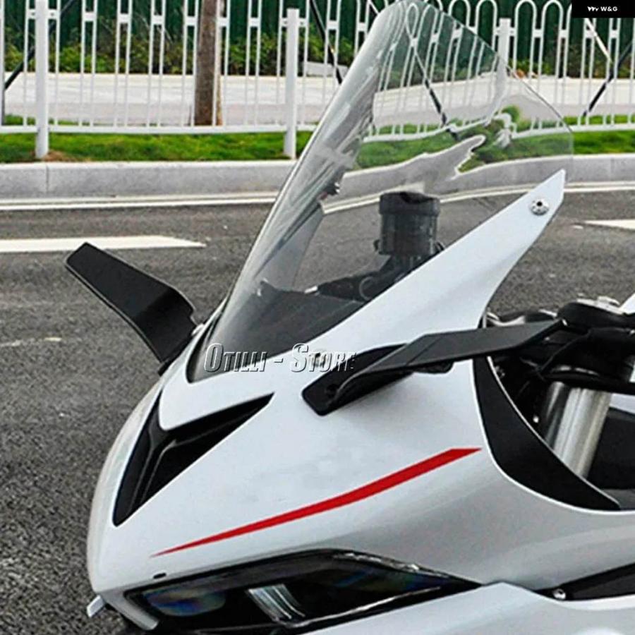 並行輸入品 ホンダ CBR650R 2019-2025 バイク アクセサリー サイドミラー ステルス ウィングレット バックミラーの画像
