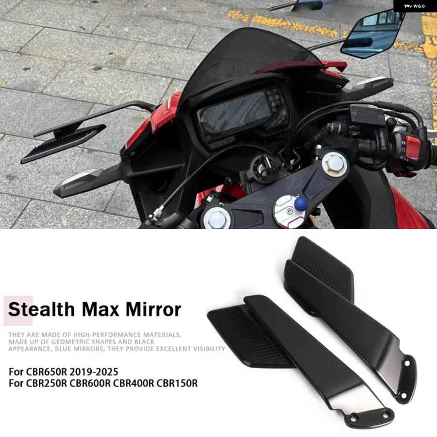 並行輸入品 CBR650R 2019-2025 バックミラー オートバイ CBR400R