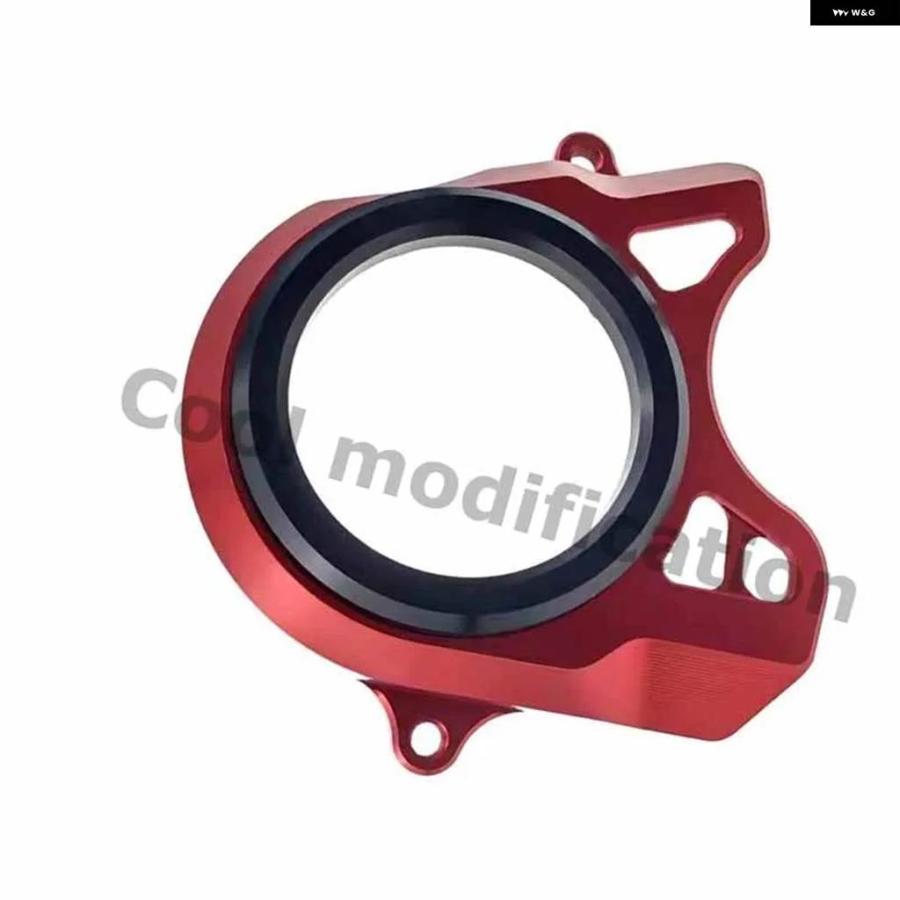 並行輸入品 CFMOTO 450SR 450 SR 2022-2023 オートバイ CNC アルミ クリア チェーン ギアキャップの画像