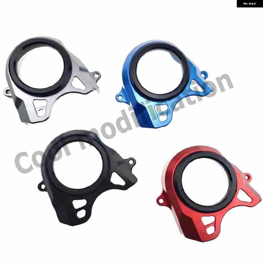 並行輸入品 CFMOTO 450SR 450 SR 2022-2023 オートバイ CNC アルミ クリア チェーン ギアキャップの画像