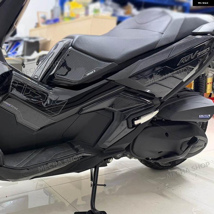並行輸入品ADV350 ADV 350 2022 - 25 オートバイ サイド3D ステッカー 防水 傷防止 デカール アクセサリーの画像