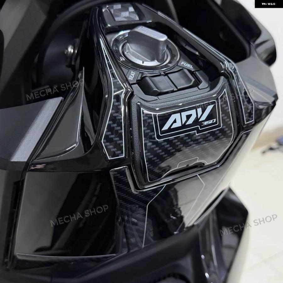 並行輸入品ADV350 ADV 350 2022 - 25 オートバイ サイド3D ステッカー 防水 傷防止 デカール アクセサリーの画像