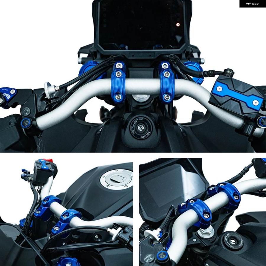 オートバイ ハンドルバー に適合するXSR700 XSR900 MT-03 MT-07 Tracer/Tracer 700 2016 のために MT-09 MT 07 125 10 Tracer FZ XSR 700 900 2014-2018