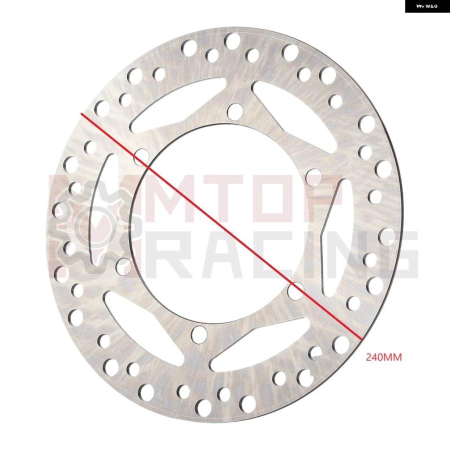 並行輸入品41080-1435 フロントホイール ブレーキディスク カワサキ KL250 スーパーシェルパ 1997-2010 1998 - 02 2004 2007 2009 ブレーキローターの画像