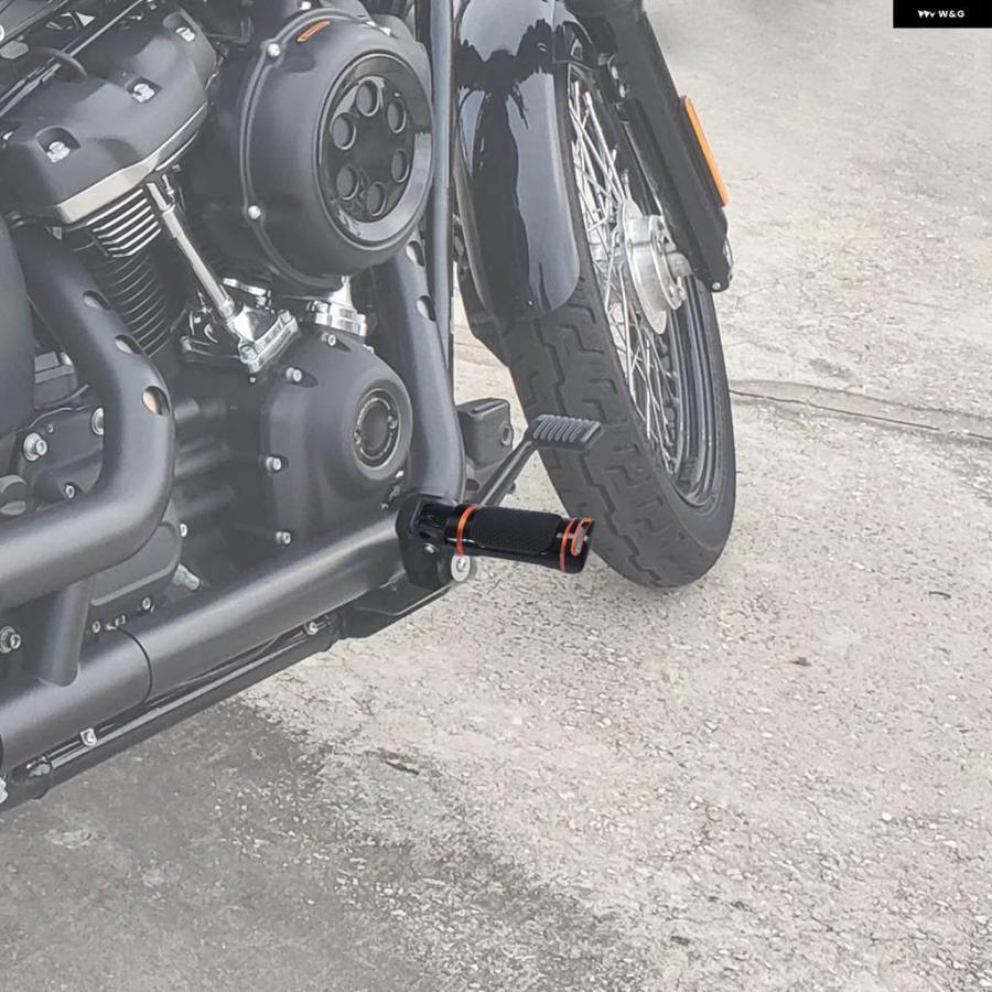 並行輸入品フロントライダー フットペグ フットレスト ハーレー
