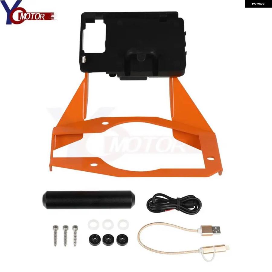 並行輸入品1050 1090 1190 アドベンチャー ADV R 2016 - 21 バイク ブラケット マウント スマートフォン GPS ホルダー アクセサリーの画像