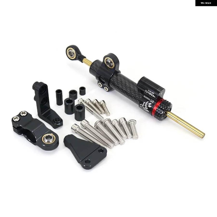 並行輸入品 RS660 オートバイ ステアリングショック吸収 ブラケット アプリリア RS660 2021 - 23 方向スタビラ_12