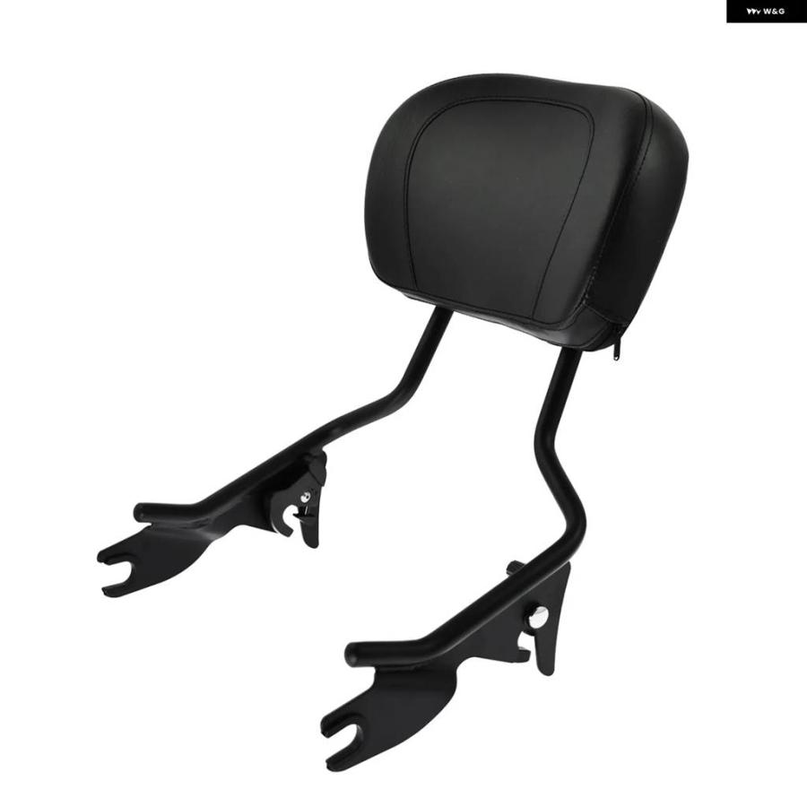 並行輸入品 バイク バックレスト シーシーバー ハーレー ツーリング ロードキング ストリートグライド ロードグライド CVO ス