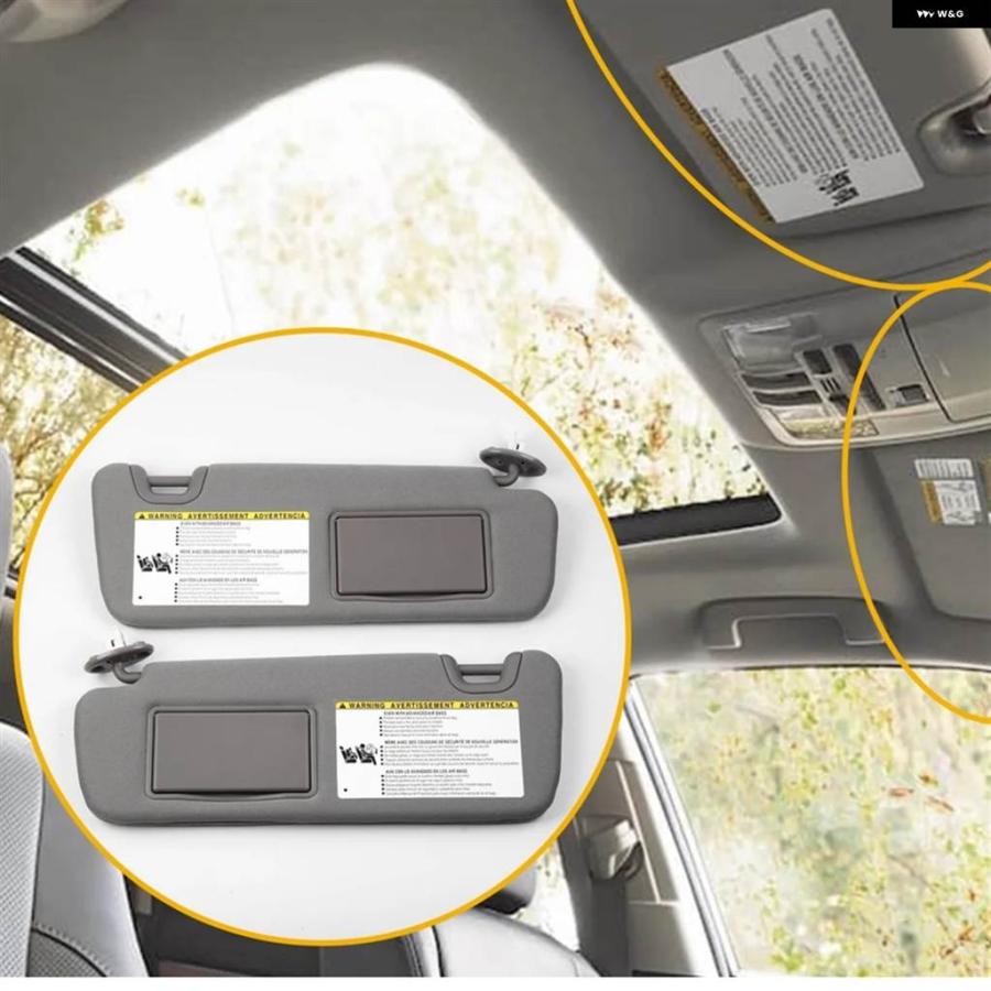 並行輸入品 左 運転席側 右 助手席側 サンバイザーライト付き2014-2019