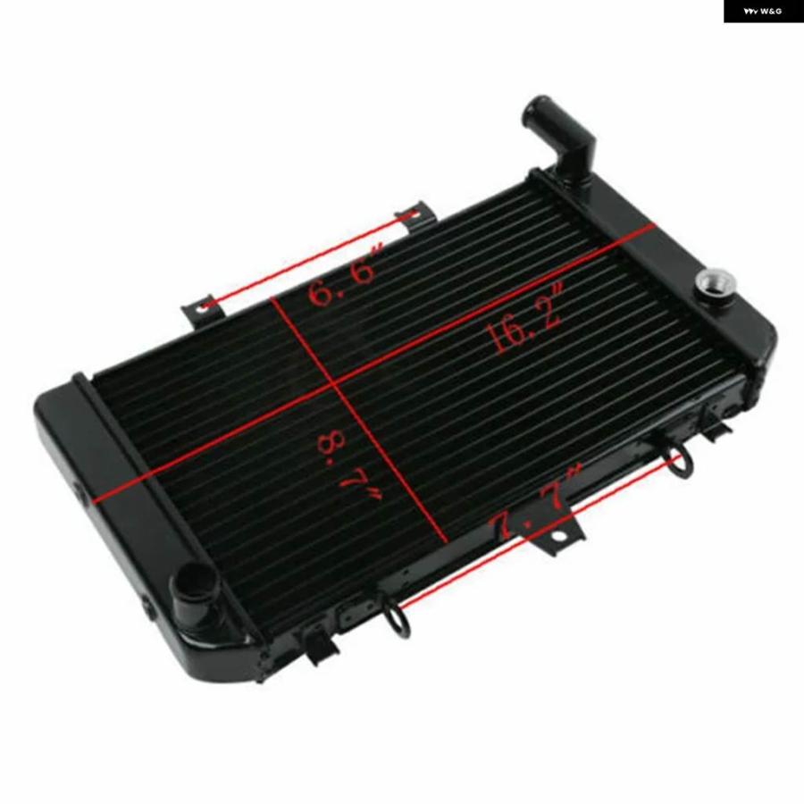 並行輸入品 オートバイ ラジエーター アルミ カワサキ ZRX1200 2001