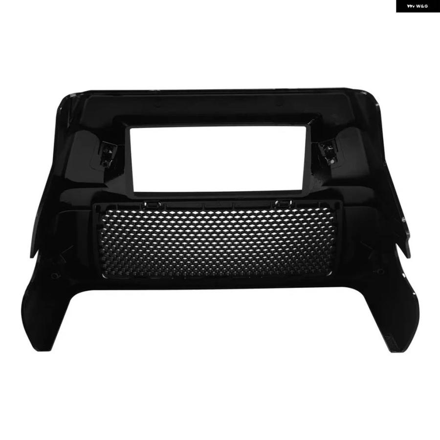 並行輸入品 バイク ブラックフロントスポイラー ラジエーター チンカバー ハーレー CVO ロードグライド ST FLTRXSTS_4