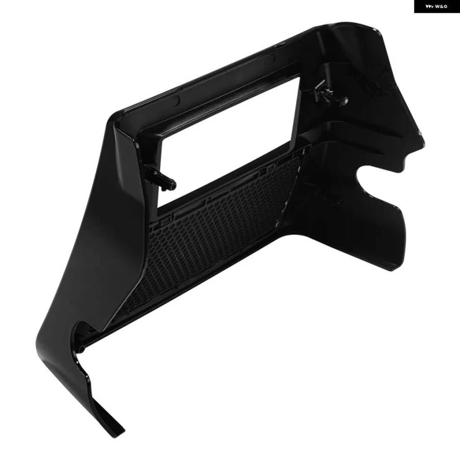 並行輸入品 バイク ブラックフロントスポイラー ラジエーター チンカバー ハーレー CVO ロードグライド ST FLTRXSTS_5