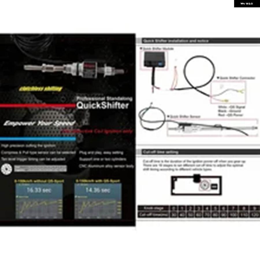 並行輸入品 オートバイ クイック シフター クイック シフト システム 電動クイック シフター ワンウェイ ホンダ CBR500R_2