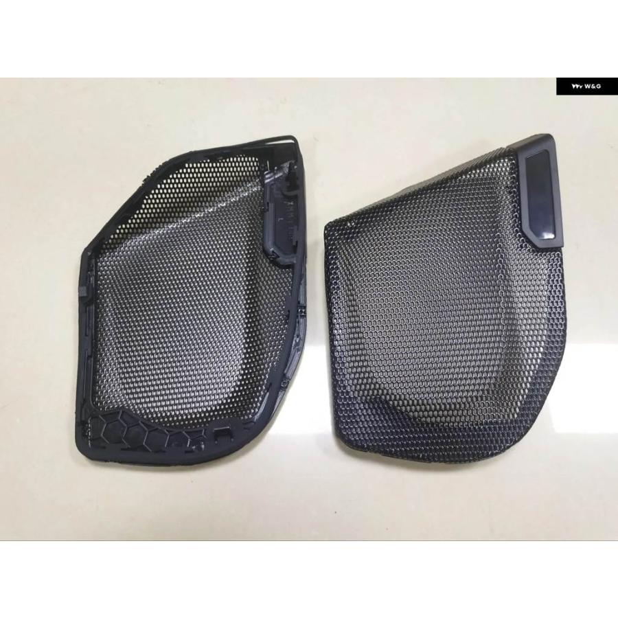 並行輸入品 オートバイ ブラックフロント フェアリング スピーカー グリル メッシュカバー ハーレー CVO ロードグライド FL_3