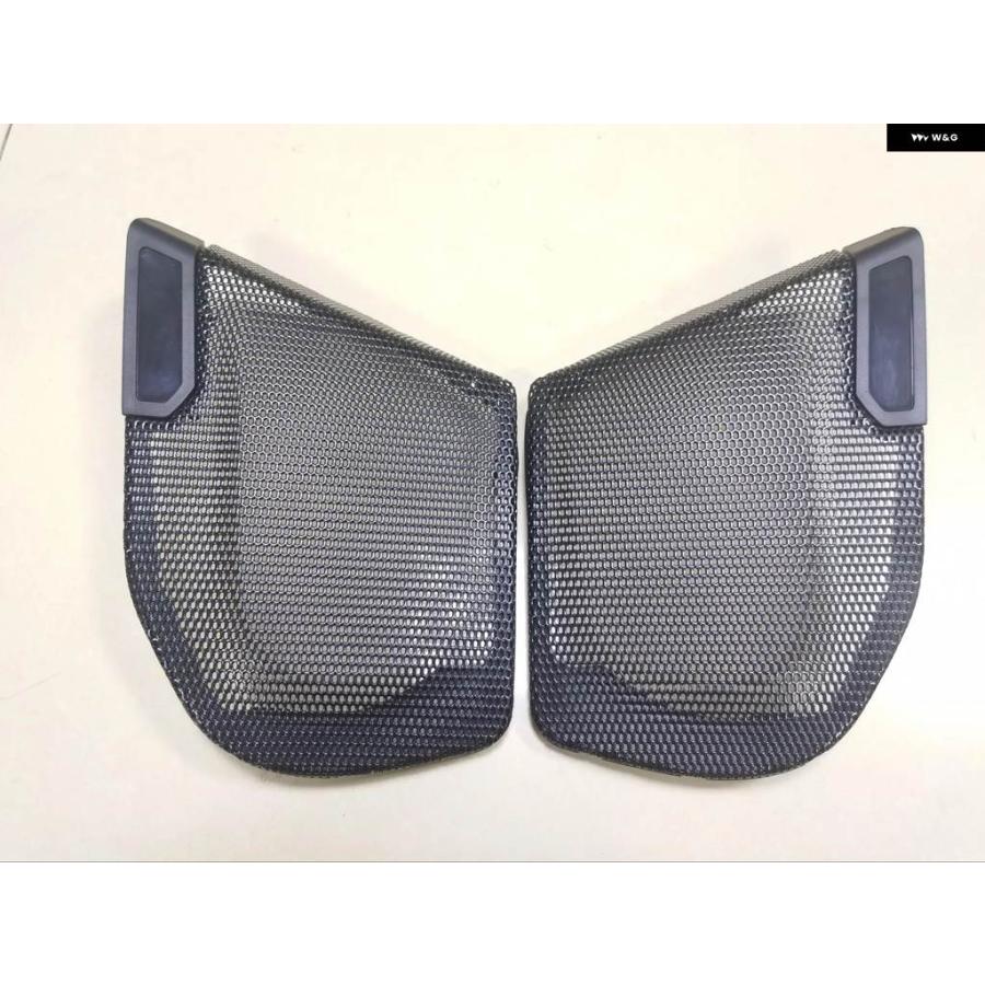 並行輸入品 オートバイ ブラックフロント フェアリング スピーカー グリル メッシュカバー ハーレー CVO ロードグライド FL_5