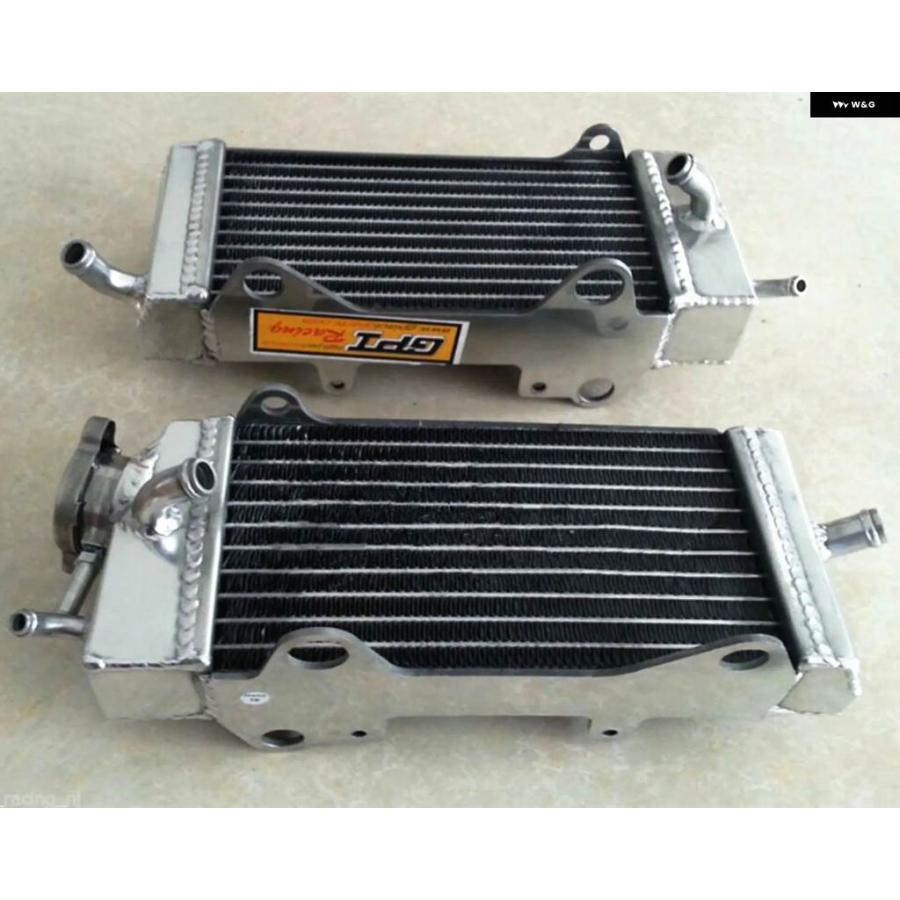並行輸入品 1983 ヤマハ YZ250K YZ 250 K アルミ ラジエーター クーラー 冷却クーラント  カスタム パーツ_5