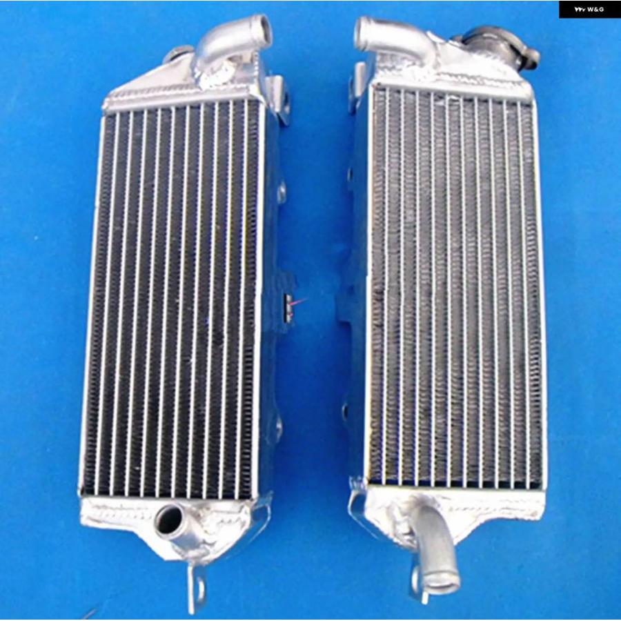 並行輸入品 1986 1987 カワサキ TECATE KXT250 アルミ ラジエーター クーラー 冷却クーラント カスタム_2