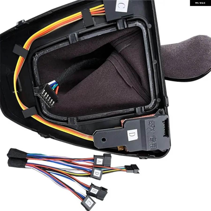 並行輸入品 BMW E90 E92 E93 M3 車用ギア ボックス パネル カスタムギア レバー ノブ LED ギアアクセサリーの画像