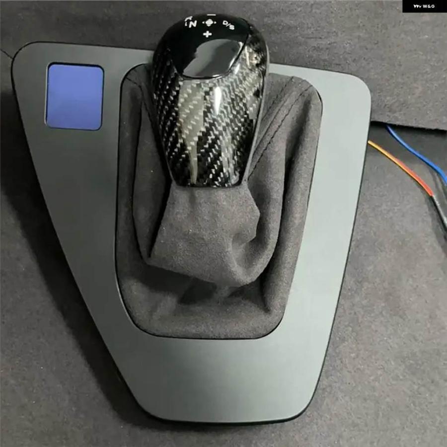 並行輸入品 BMW E90 E92 E93 M3 車用ギア ボックス パネル カスタムギア レバー ノブ LED ギアアクセサリーの画像