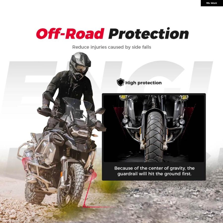並行輸入品 アンダー クラッシュ エンジン バー BMW R1250GS R1250GS LC ADV 2019 - 2023 アの画像