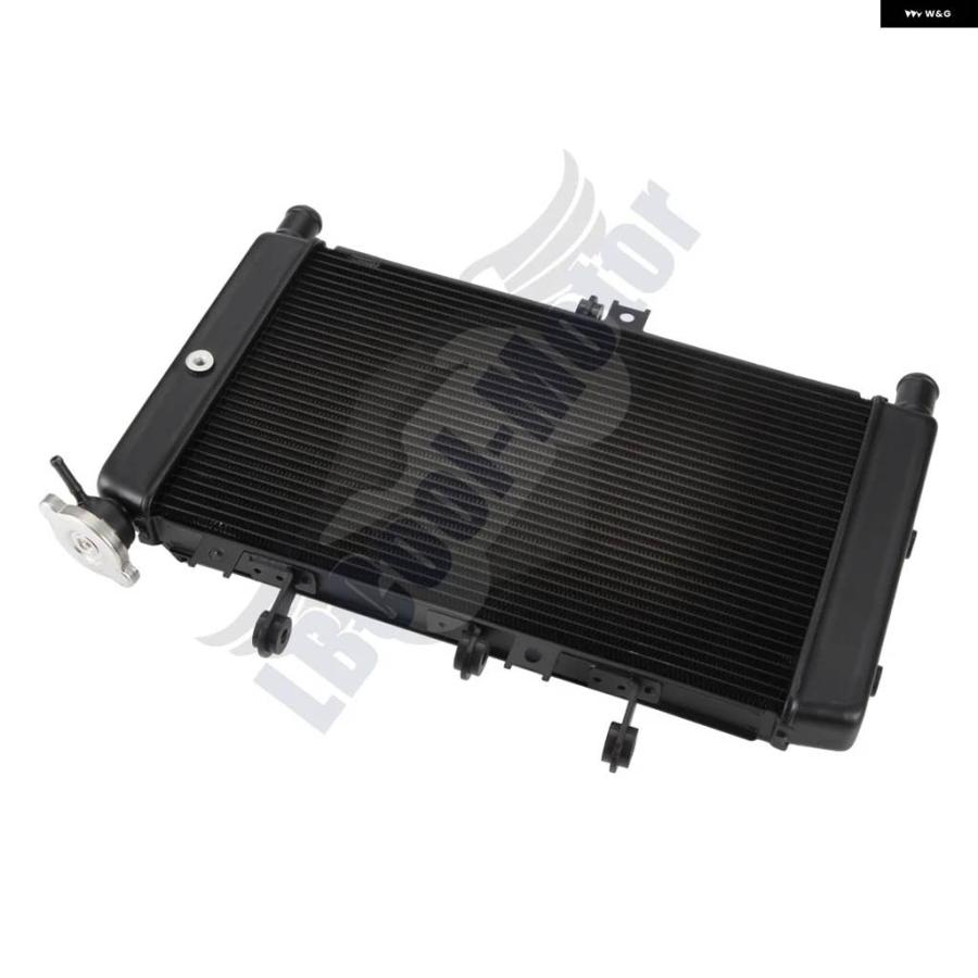 並行輸入品 ブラック ラジエーター クーラー 冷却 ヤマハ MT09 2021-2023 MT-09 SP 21-23 TRACEの画像