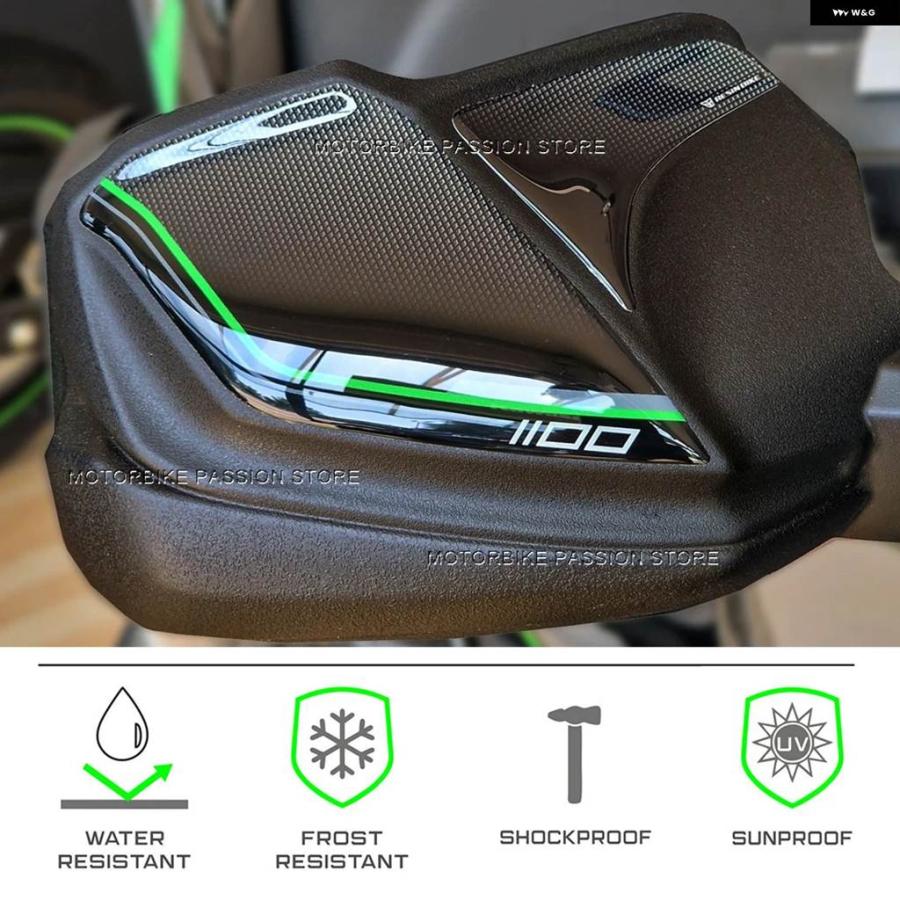 並行輸入品 カワサキ VERSYS 1100 VERSYS1100 2025 防水 ステッカー バイク ガード ステッカー 3Dエ_15