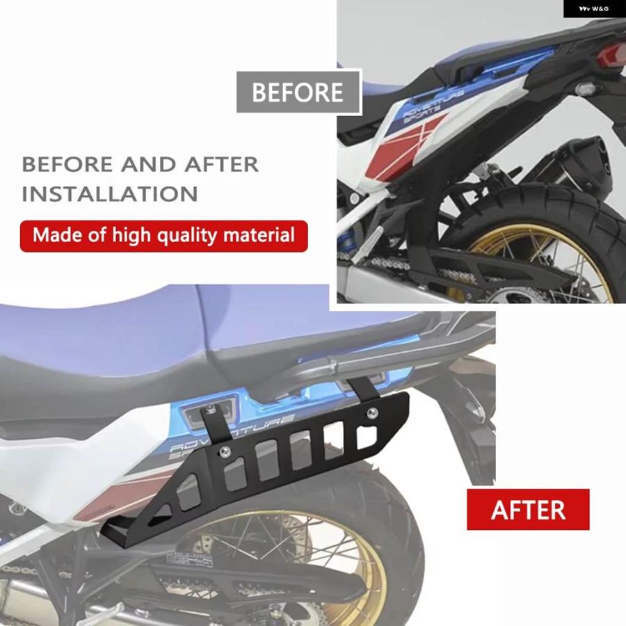 並行輸入品ホンダ CRF 1100L AFRICA TWIN 2024-2025 サイドラゲッジラック オートバイ サドルバッグ サポート パニアラック サイド キャリア