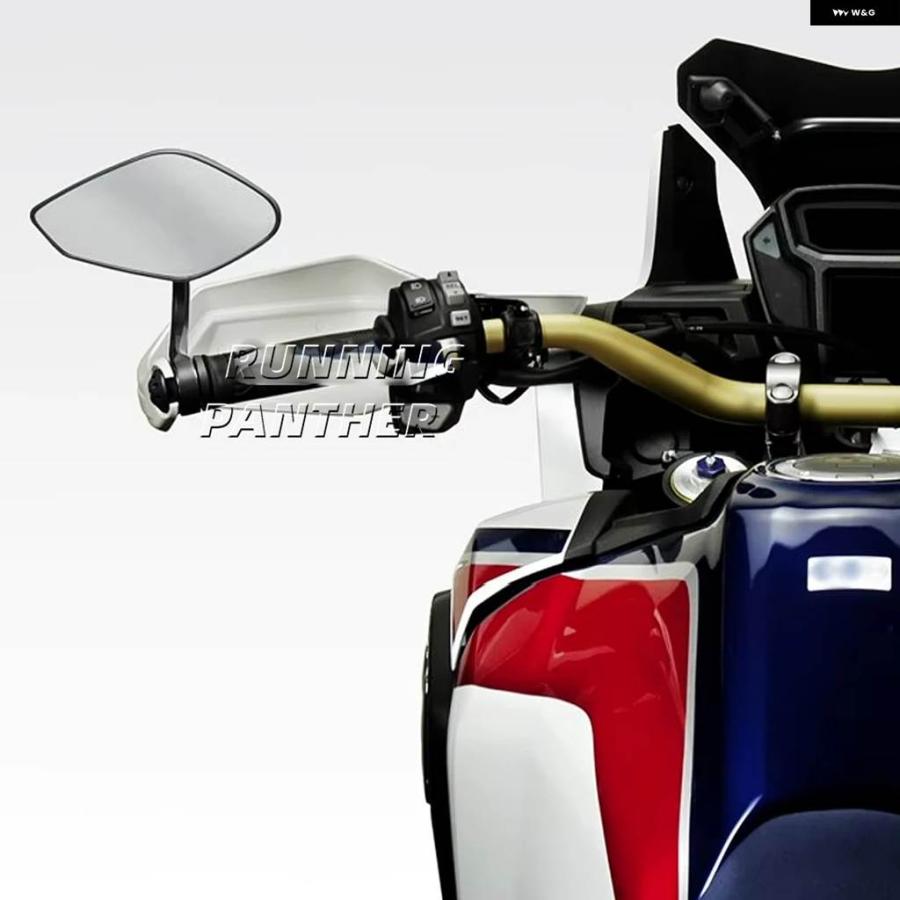 並行輸入品ホンダ CRF1000L CRF1100L AFRICA TWIN ADVENTURE SPORT CRF1100AL バイク バックミラー バーエンド ハンドルバー ミラー キット_5