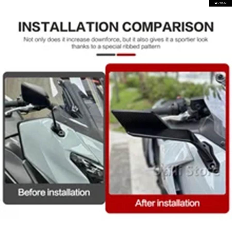 並行輸入品バイク バックミラー 調整可能ミラー ヤマハ T-MAX560 T-MAX TMAX 560 TMAX560 TECH MAX 560 2025 バックミラー_2