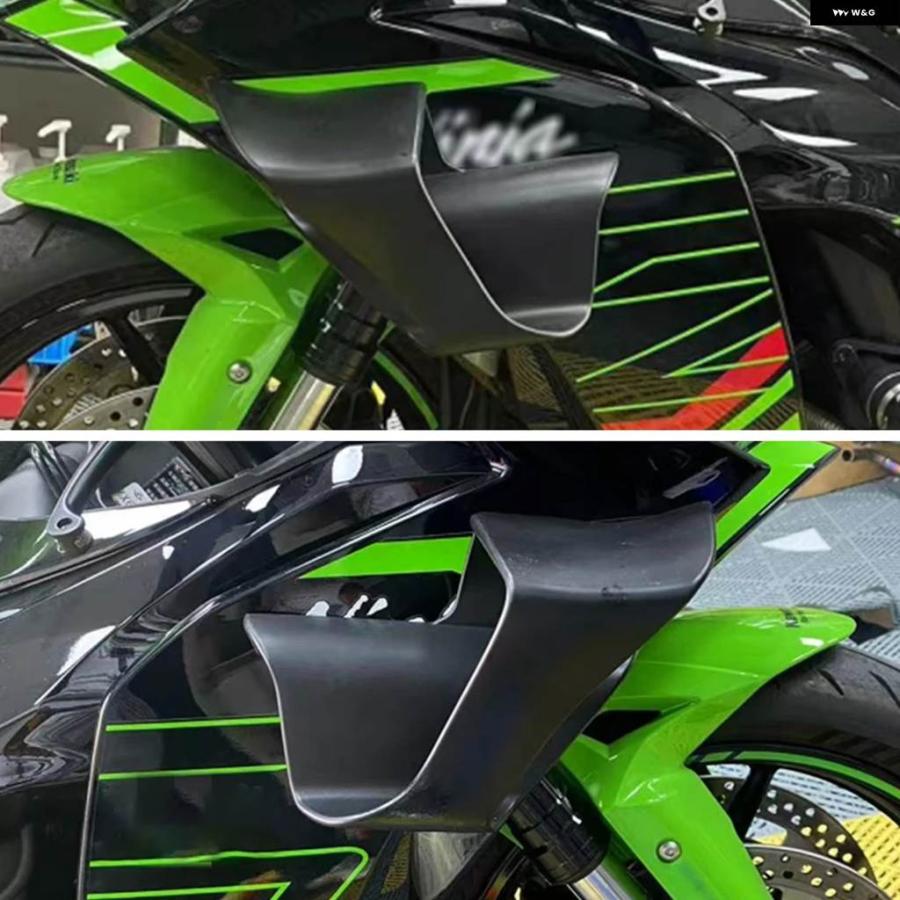 並行輸入品バイク ダウンフォース ネイキッドサイドスポイラー