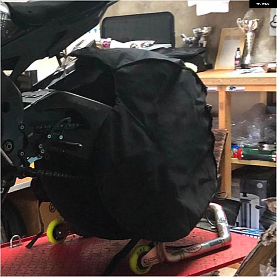 並行輸入品 厚み タイヤウォーマーファスティンヒーティングウィンドストップ バイク タイヤカバー 防風保温 フロントリア 17イン