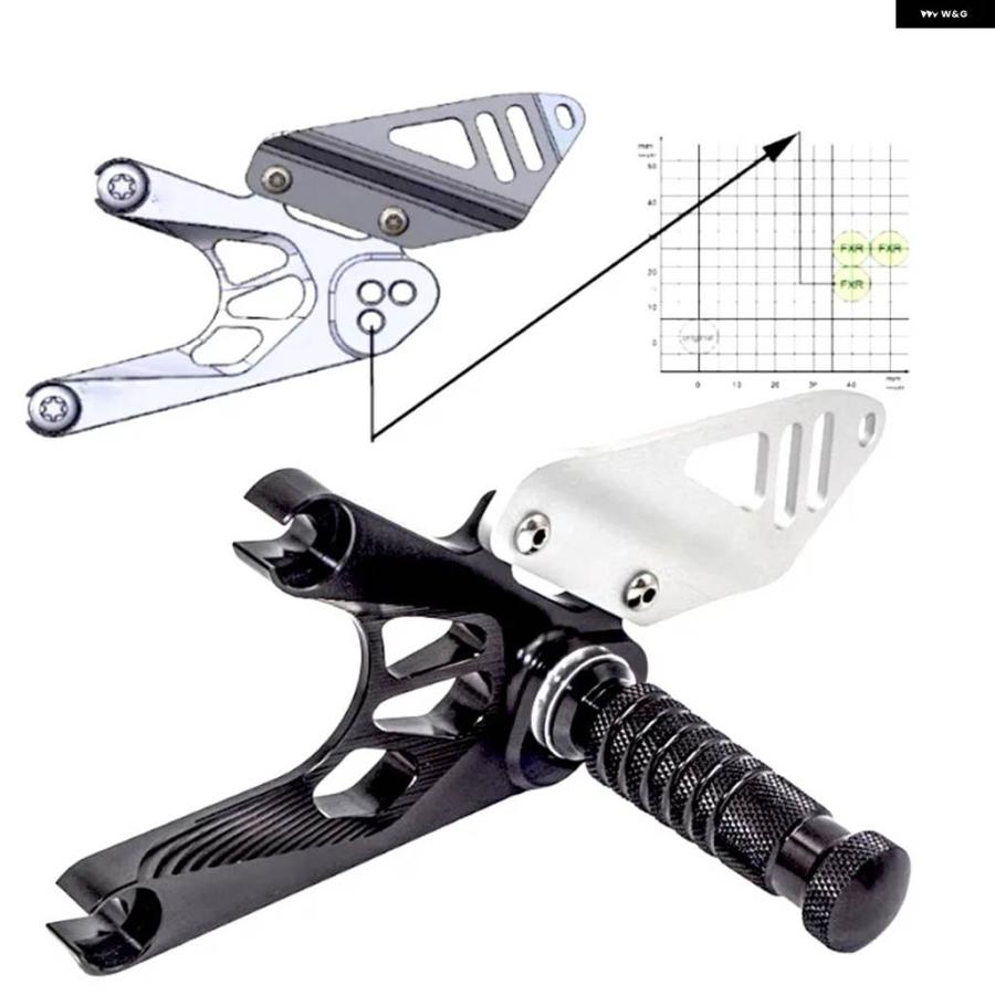 並行輸入品ホンダ CBR650R CBR650R CBR650F CB650R CB650F オートバイ CNC アルミヒールウイング アジャスター リアセット_2