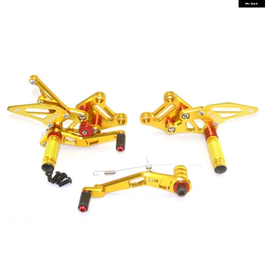 並行輸入品スズキ オートバイ CNC調整式 リアセット フットレスト GSXR1000 GSX-R1000 L7-M5 2017-2025 フットレスト_2
