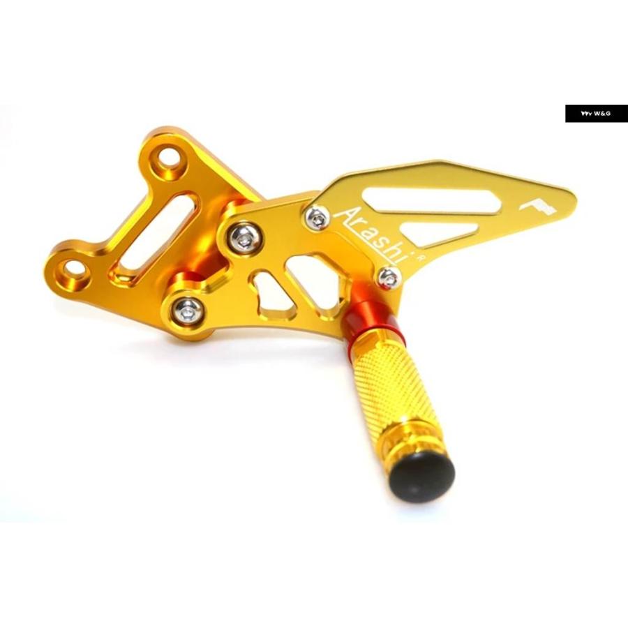 並行輸入品スズキ オートバイ CNC調整式 リアセット フットレスト GSXR1000 GSX-R1000 L7-M5 2017-2025 フットレスト_4