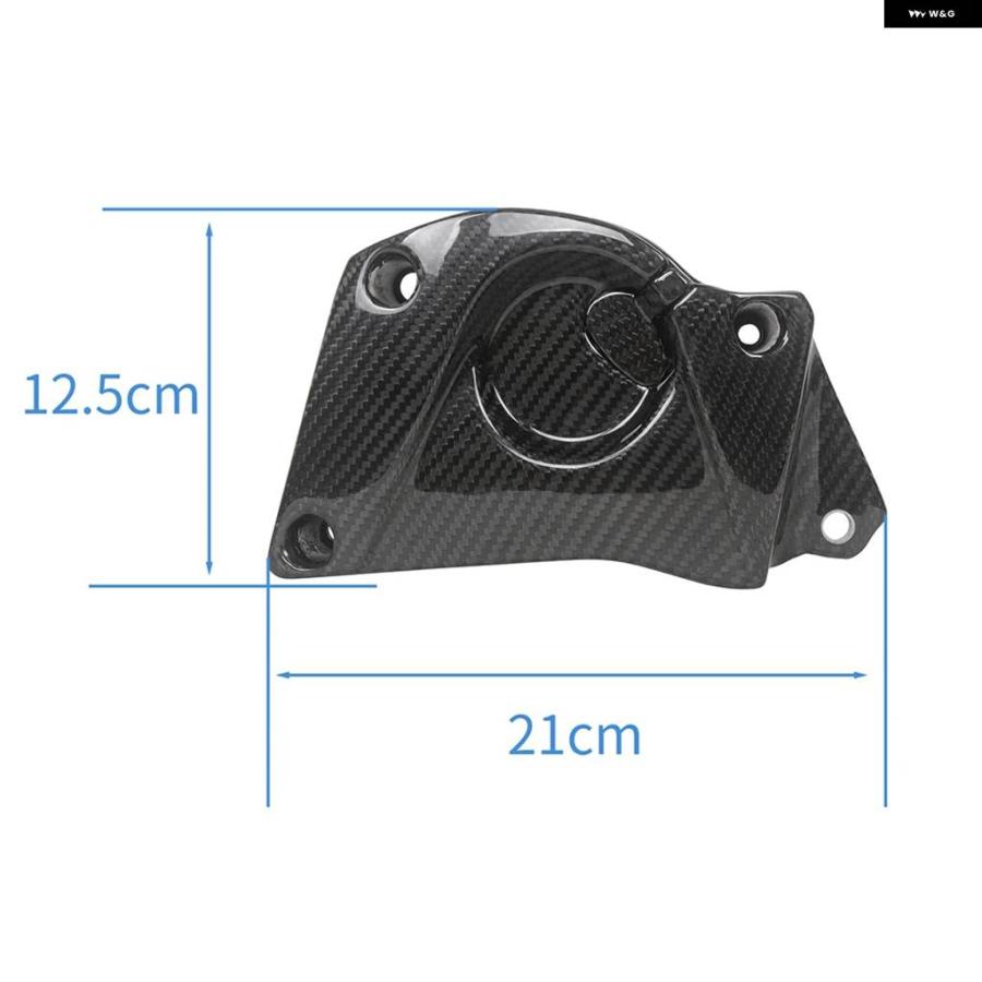 並行輸入品BMW オートバイ カーボンフロント スプロケット カバー S1000RR 2009-2013 2014 2016 - 19 S1000R 2014-2019_3