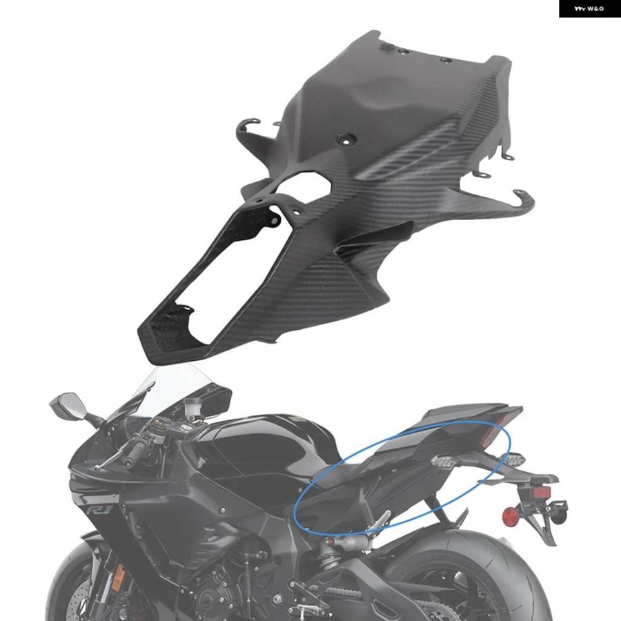 ブランド登録なし - 並行輸入品自動二輪車 アンダーテールテールトレイカウルリアシート フェアリング 炭素 ヤマハ 2015 2016 2018 2018 2019