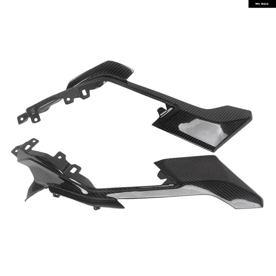 並行輸入品トライアンフ ストリートトリプル765 RS 2023 2024用 オートバイ カーボン下タンクサイド フェアリング_3
