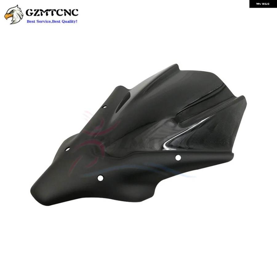 並行輸入品ヤマハ MT07 FZ07 2021 - 23 MT-07 FZ-07 フロントガラス スポイラー バイザーアルミキット ディフレクター フェアリング カバー 20-23_8