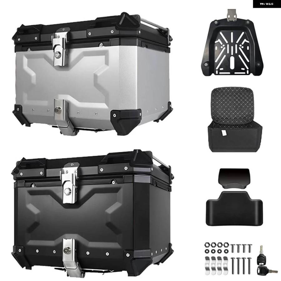 並行輸入品 バイクテール ボックス トランク 55L トップテール リアラゲッジ ツールケース BMW R1200GS R1250GS F850GS 1200 GSの画像