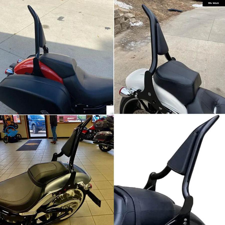 並行輸入品 バイクリアバックレスト シーシーバー ハーレー ソフテイル 