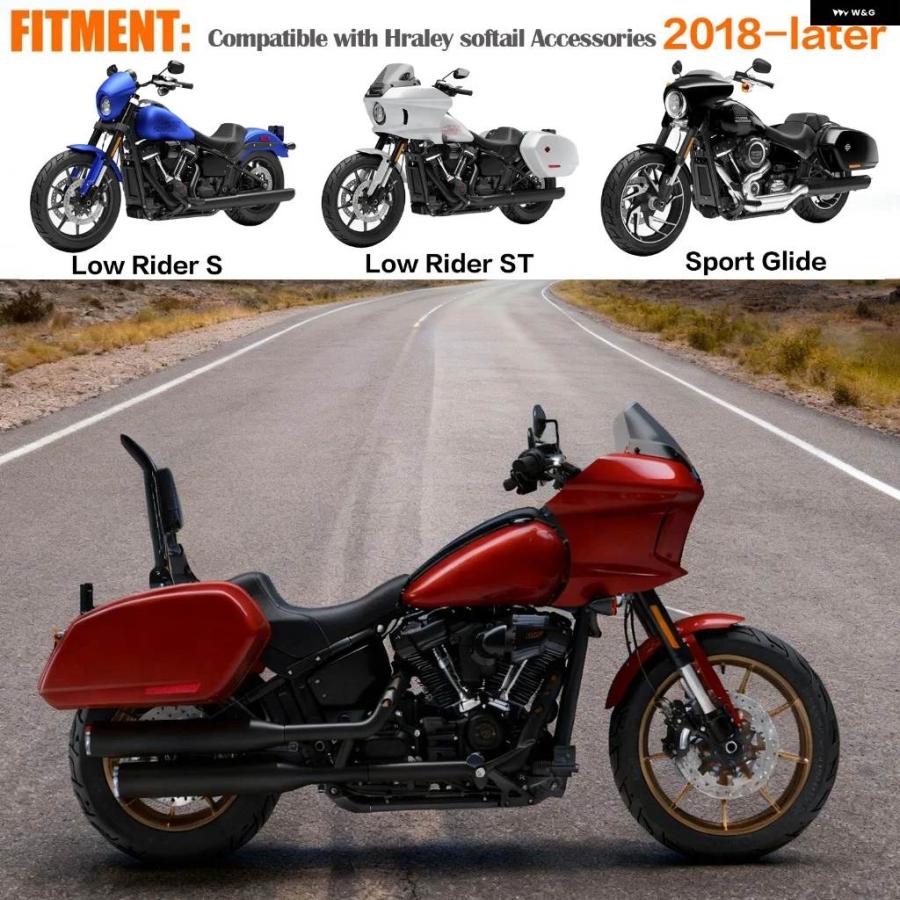 ハーレー バックレスト 社外 バイク 部品 スポーツスター ソフテイル