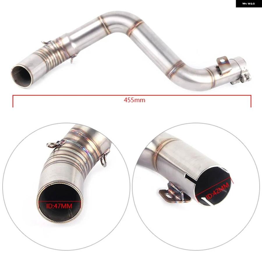 並行輸入品 オートバイ エキゾーストフル システム ミドル パイプ マフラー KTM DUKE125 DUKE200 DUKE390 DUKE250 DUKE 125 150の画像