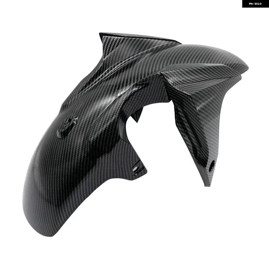 ブランド登録なし - 並行輸入品 ヤマハ MT-07 FZ-07 2012 - 17 向こう正面どろ除け フロントタイヤカバー フェアリング 炭素 マッドガード