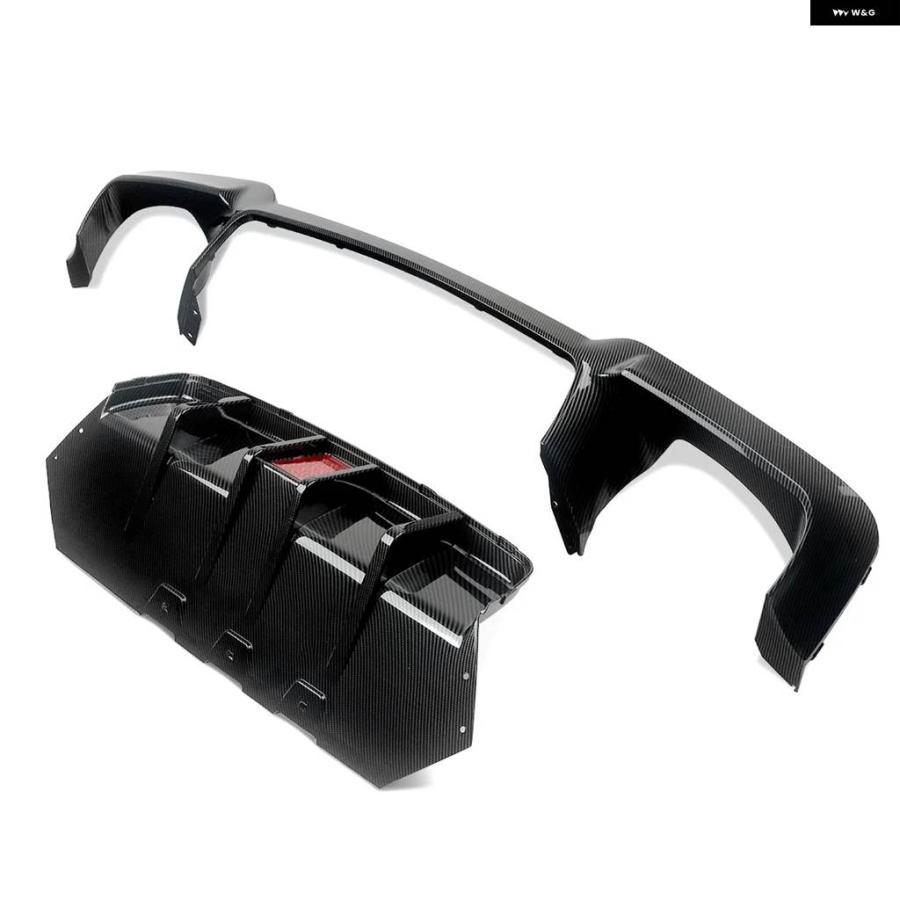 並行輸入品 LEDライトリア バンパー ディフューザー BMW 5シリーズ F10 Mスポーツ 528I 530I M5 2010-2016 バンパー リップスポの画像