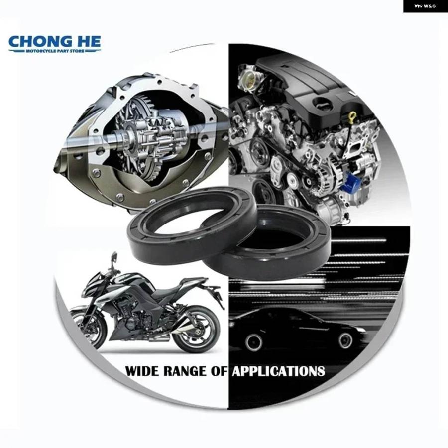 並行輸入品 43X54 フロントショック フォーク ダンパー シャフト オイルシール バーリテーナー 43 54 ダストカバー BMW F850GS 2の画像